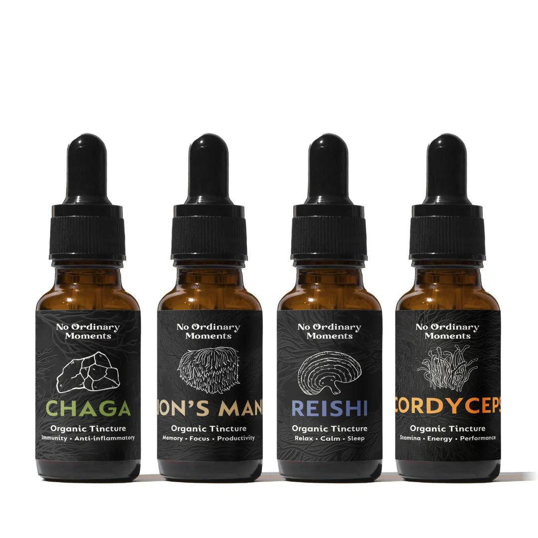 Mushroom Tinctures Dual-extracted